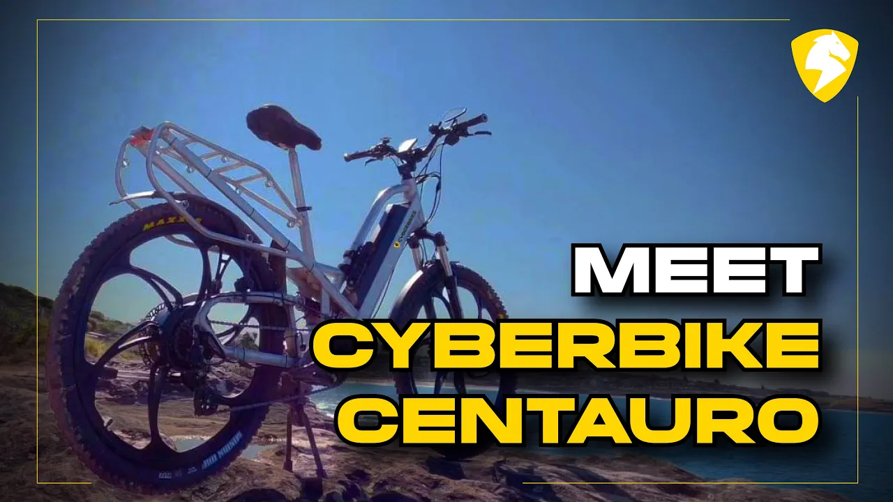 New Cyberbikes Centauro #ebike #commuter #2WD #fullsuspension