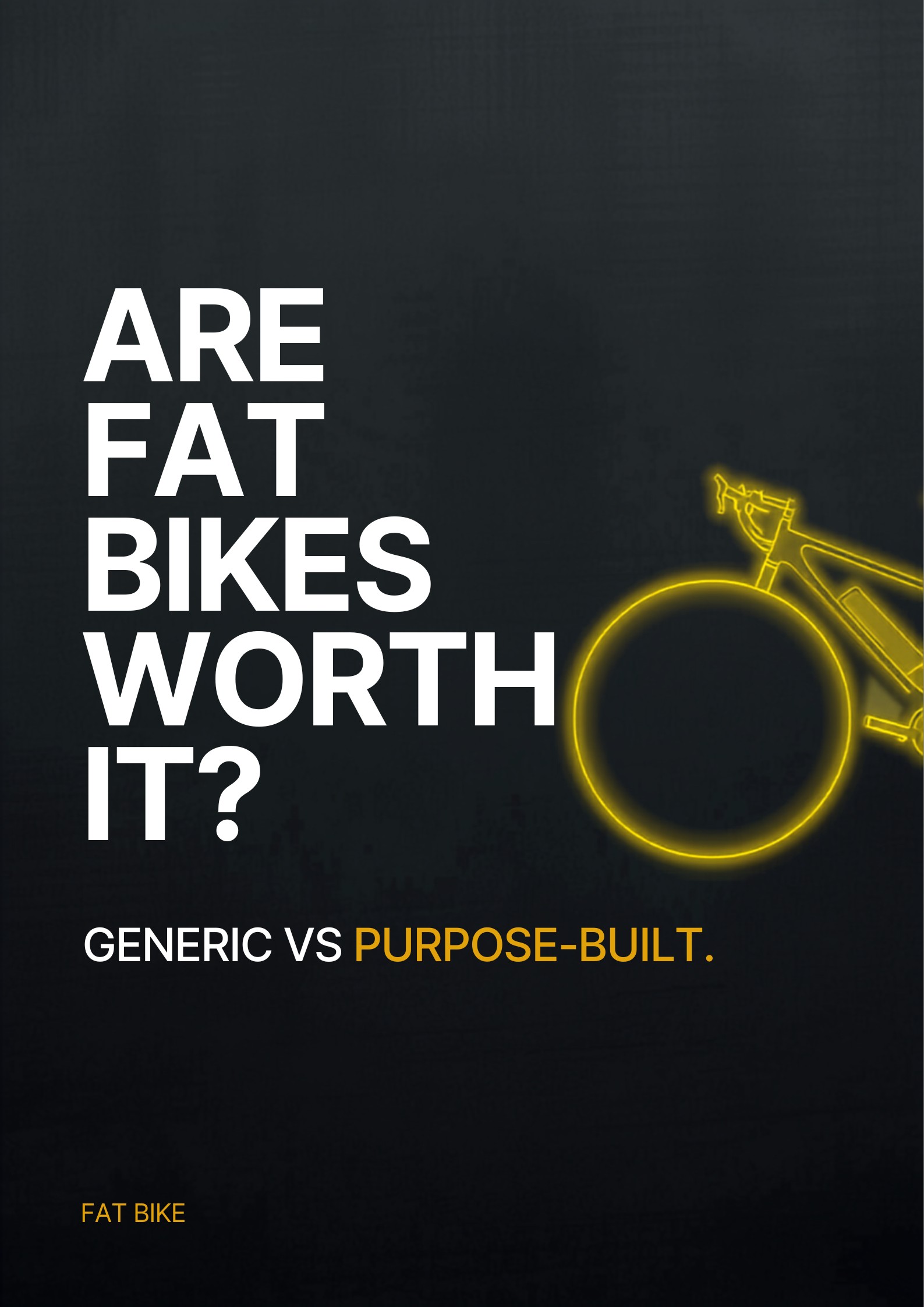 Are fat tyre e-bikes worth it - generic fat bike versus purpose-built Cyberbikes Centauro e-bike in Sydney