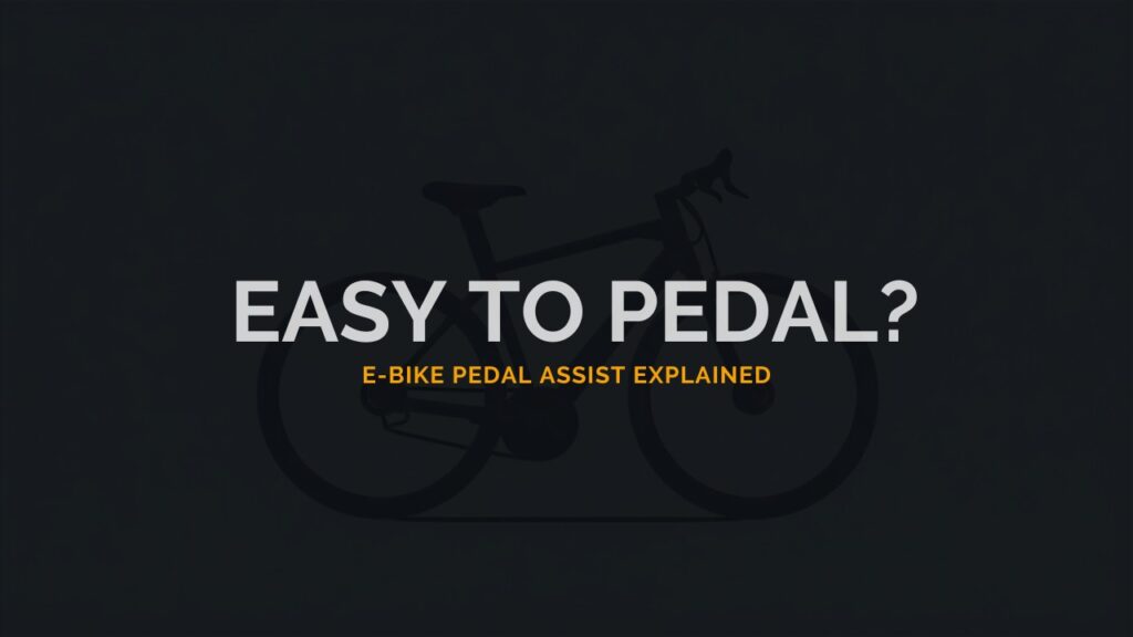 Electric bike pedal assist explained — are electric bikes easy to pedal, Cyberbikes Sydney