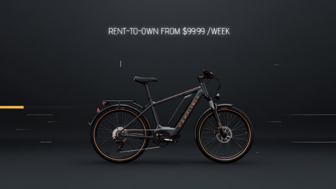 Rent-to-own Centauro e-bike from $99 per week at Cyberbikes Leichhardt Sydney