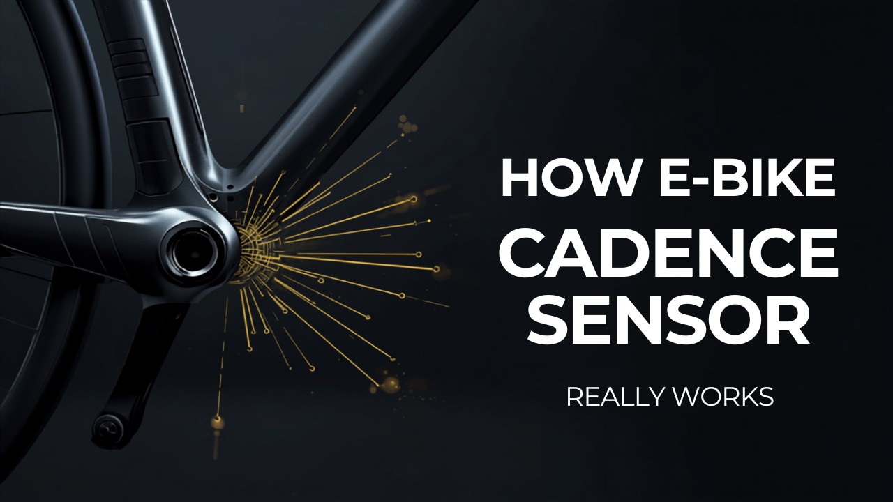 How an e-bike cadence sensor really works - torque sensor vs cadence sensor guide by Cyberbikes Sydney