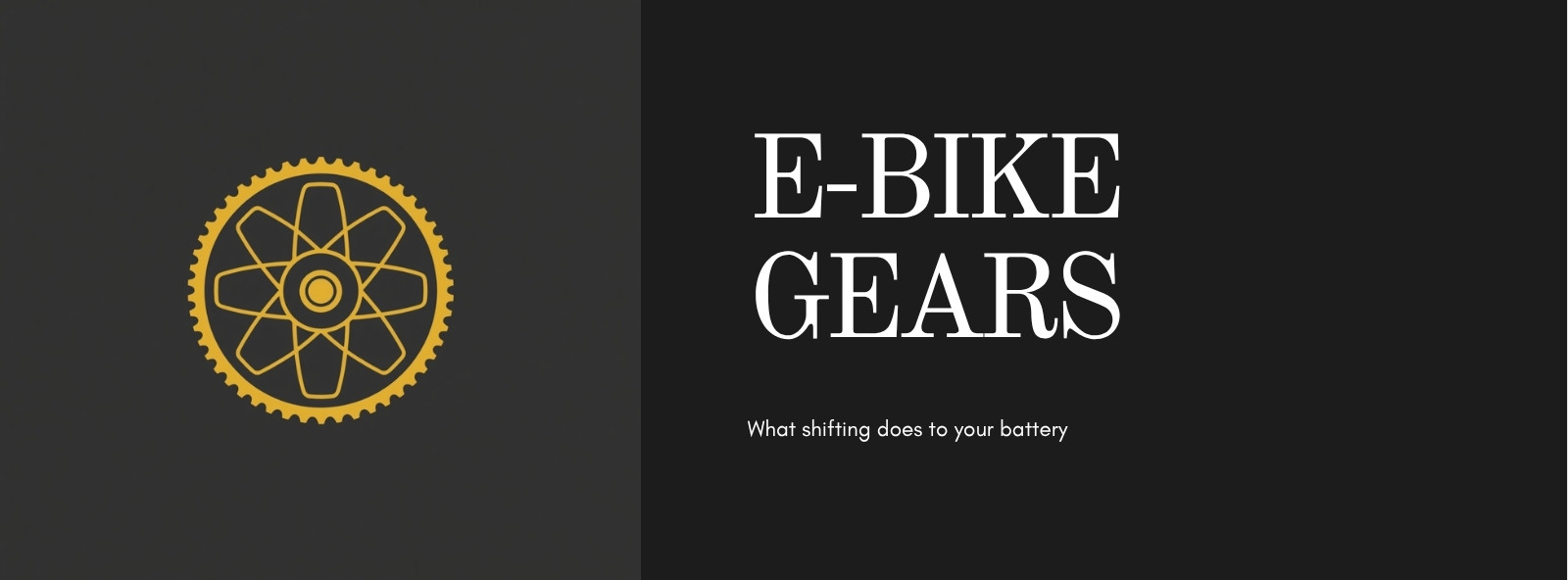 Cyberbikes banner asking whether e-bike gears should be higher or lower to save battery