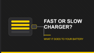 Cyberbikes graphic: fast or slow e-bike charger and what it does to your battery