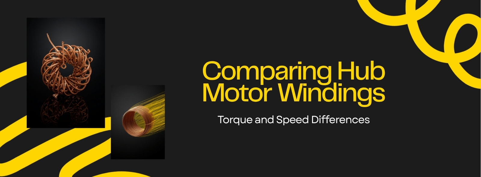 Copper hub motor windings compared for torque per amp and top speed on an e-bike